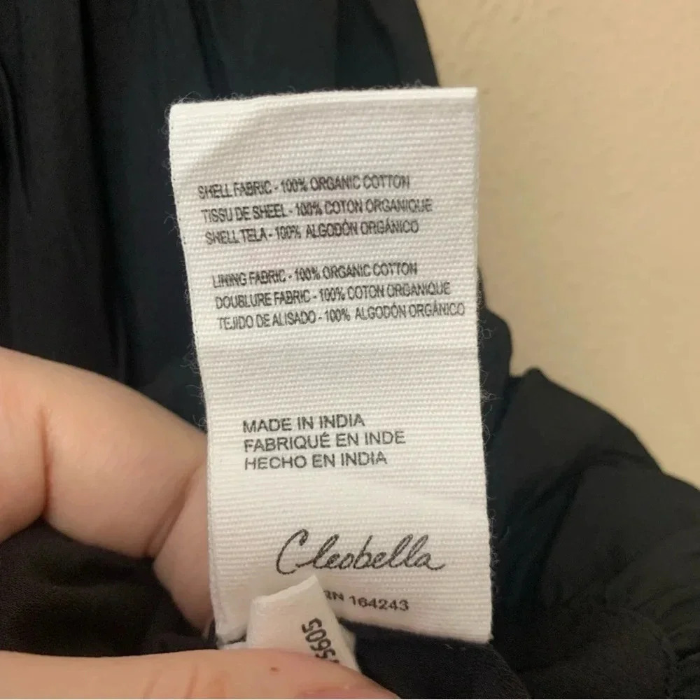 Cleobella Tessa Mini Bubble Skirt in Black Size Small NWT New - Picture 11 of 11